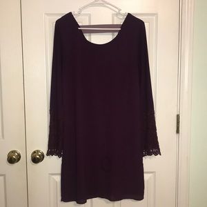 Dark Plum short dress